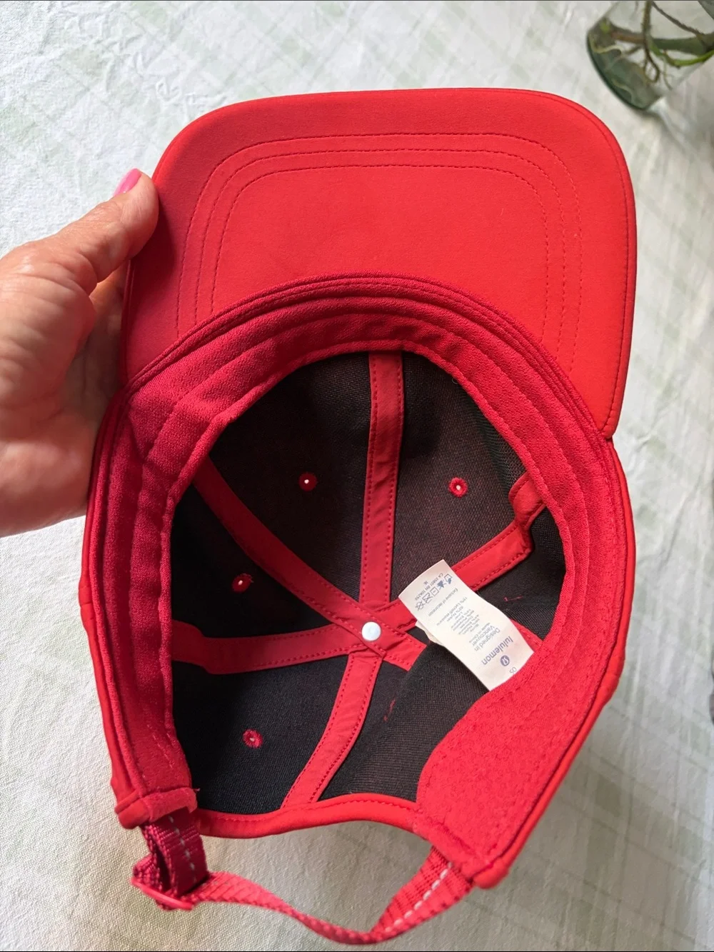 Lululemon Classic Red Baseball Cap - Picture 8 of 8